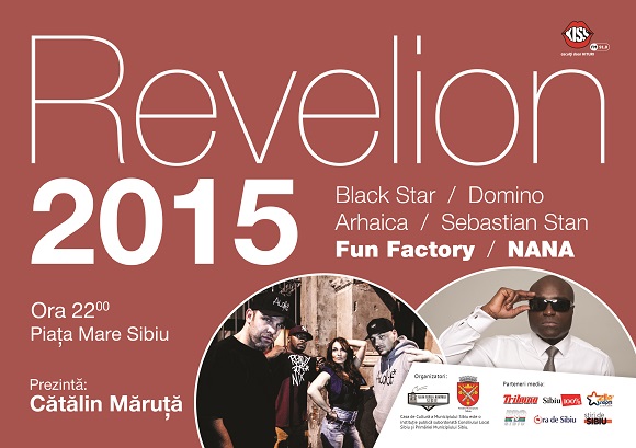 Fun Factory și Nana vor cânta la Revelionul 2015 organizat de Primăria Sibiu
