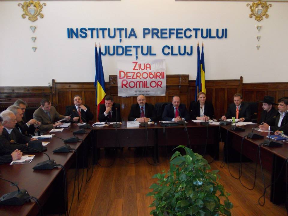 Ziua Dezrobirii Romilor, marcată la Prefectura Cluj