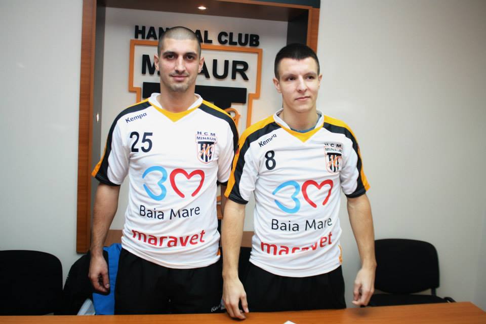 Sabou și Gavrilovic, prezentați oficial la HCM Minaur