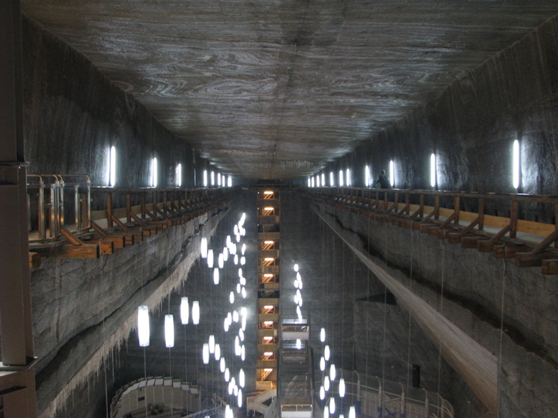Salina Turda – prima colecție de imagini subterane Google Street View din România
