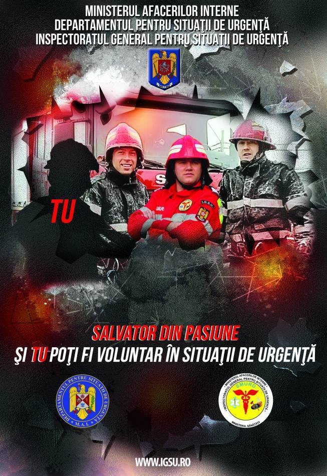 ISU Sălaj a demarat o nouă acțiune de recrutare de voluntari, în cadrul proiectului „Salvator din pasiune”
