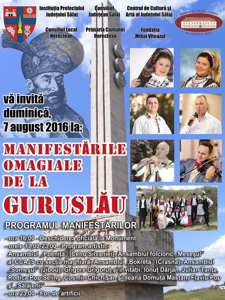Sărbătoare la Guruslău (duminică, 7 august). Vezi programul manifestării