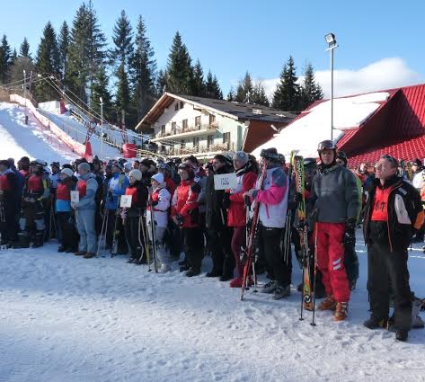 Pompieri maramureșeni la campionatul de schi al MAI