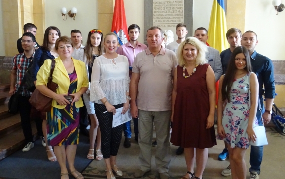 Studenții Școlii de vară internaționale din Oradea, în vizită la Primărie