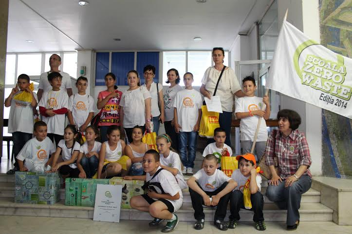 A început concursul de educație ecologică „Școala Zero Waste” ediția 2015. Participă și două școli din Hunedoara