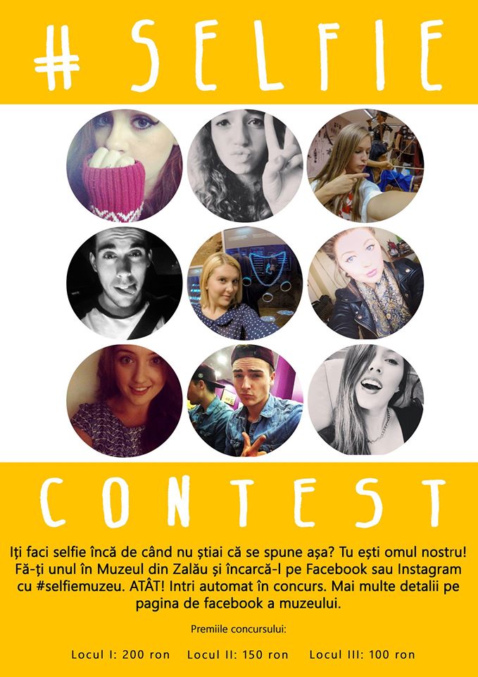 Vezi câștigătorii concursului Selfie Contest, organizat de Muzeul Județean de Istorie și Artă Zalău