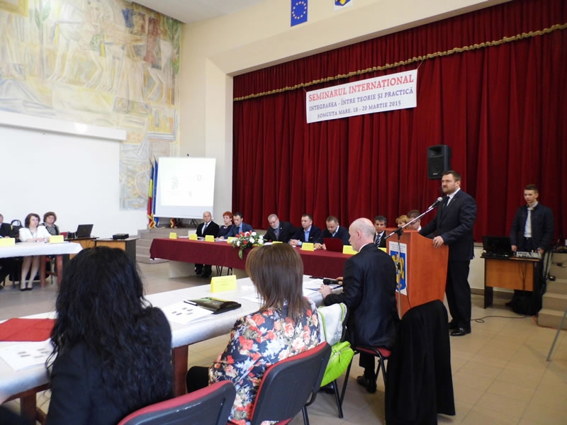 Seminar desfășurat în Șomcuta Mare: Integrarea – între teorie şi practică