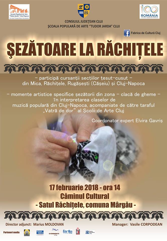 Şezătoarea de altădată, reeditată de Şcoala de Arte Cluj-Napoca la Răchițele