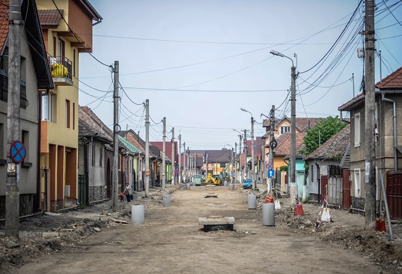 Sibiu: Peste douăzeci de șantiere în oraș pentru modernizarea străzilor