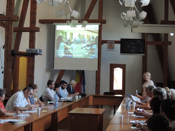 Întâlniri cu reprezentanții comunității pentru elaborarea Strategiei de Dezvoltare a Sibiului