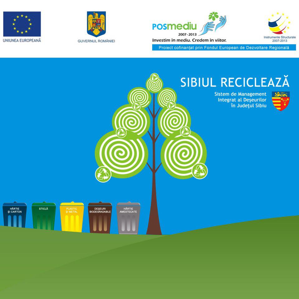 Campania SIBIUL RECICLEAZĂ continuă cu noi întâlniri cu cetăţenii din județ
