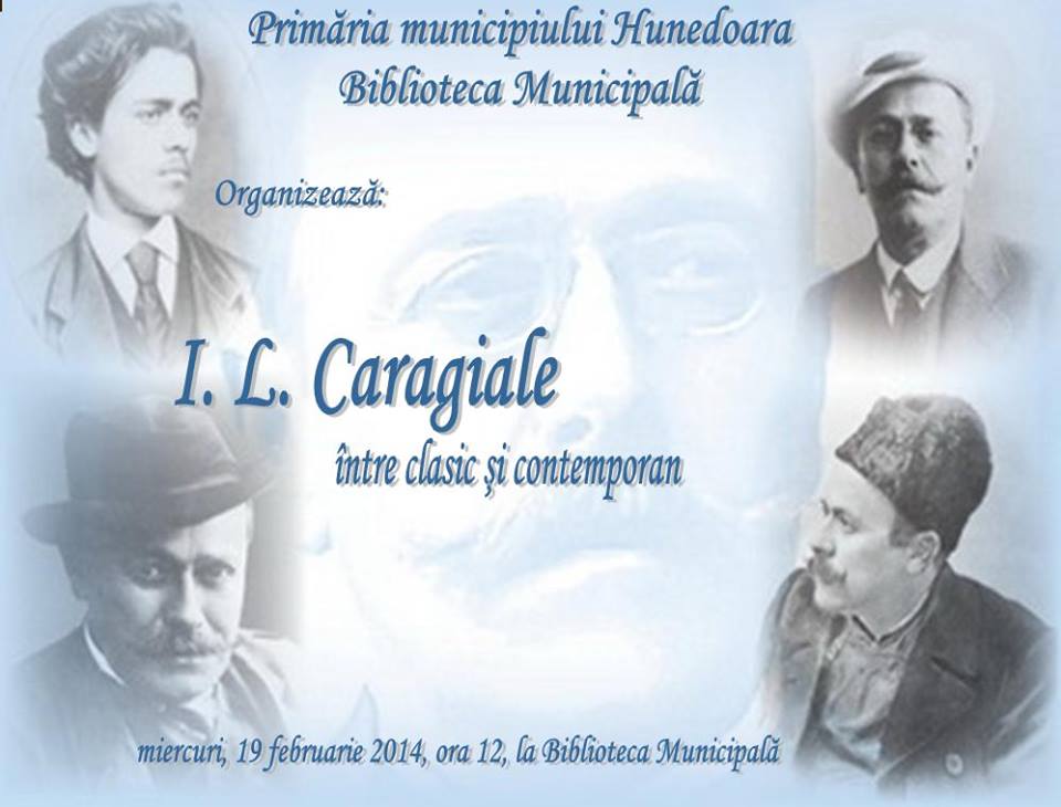 Simpozion Caragiale, la biblioteca din Hunedoara