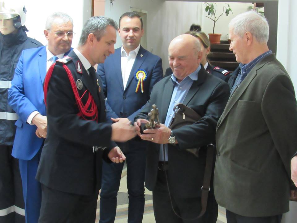 50 de ani de existență a Grupului de Pompieri Bistrița