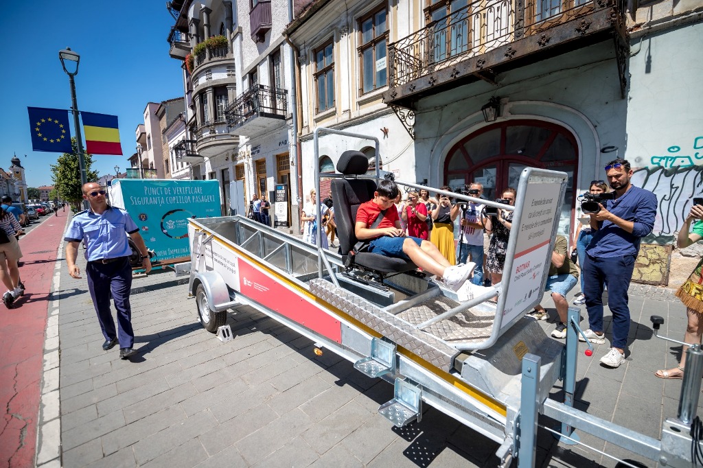 Premieră în Europa: Prima aplicație pentru siguranța copiilor în mașini, lansată la Cluj