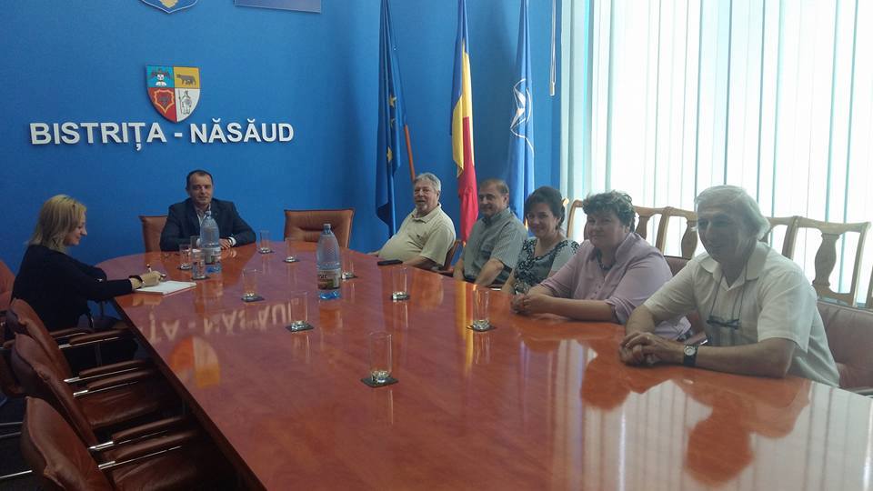 Instituția Prefectului – județul Bistrița-Năsăud a găzduit o ședință cu sindicaliștii din învățământ
