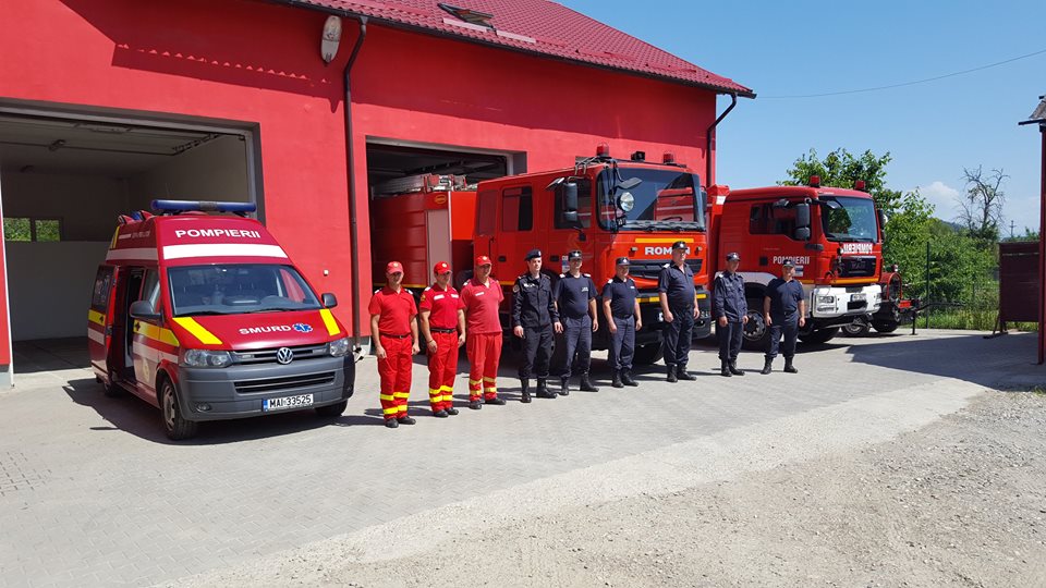 4 ani de la înfiinţare, respectiv operaţionalizarea SMURD, la Prundu Bîrgăului și Beclean