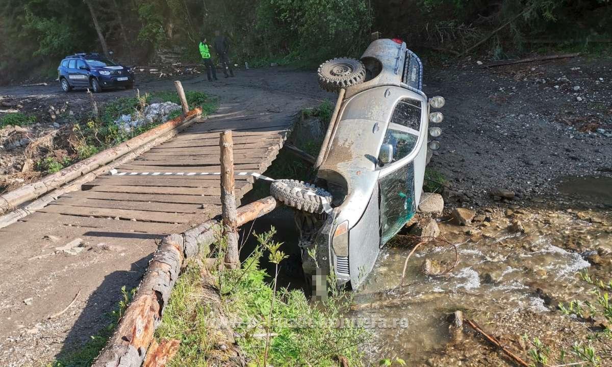 Șofer oprit cu focuri de armă în Borșa
