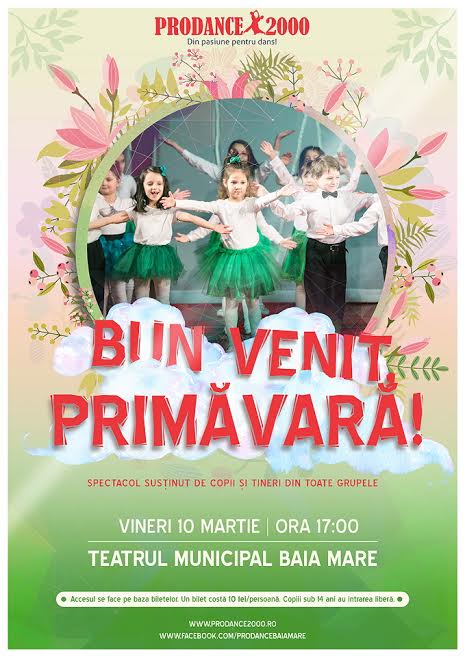 10-12 martie, weekend de poveste pentru Prodance 2000 Baia Mare