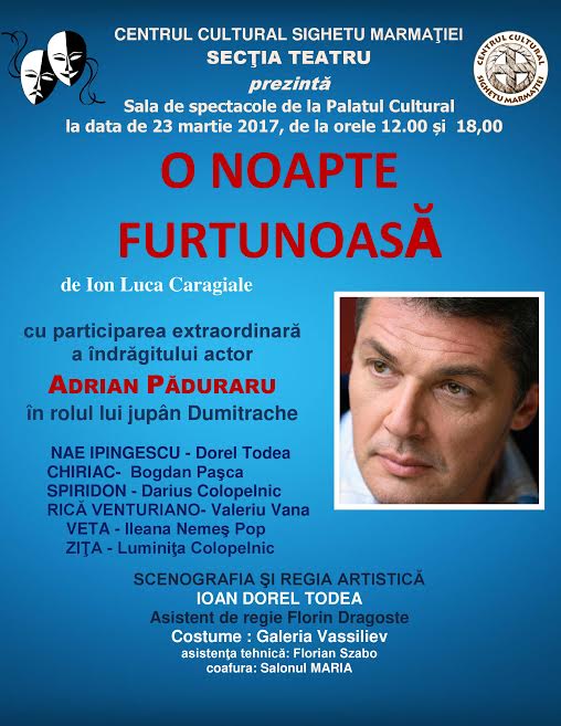Spectacol caritabil la Sighetu Marmației