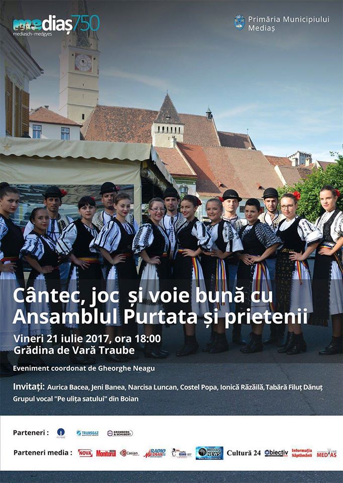 Cântec, joc și voie bună la Grădina de Vară din Mediaș