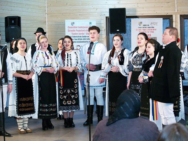 Spectacol al Şcolii de Arte Cluj, la finalul Taberei muzicale de iarnă de la Săcuieu