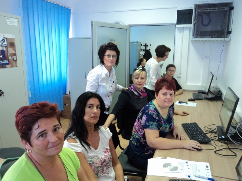 Centrul de consiliere “self-service” prin proiectul SPUNE- SPO la AJOFM Bistriţa-Năsăud