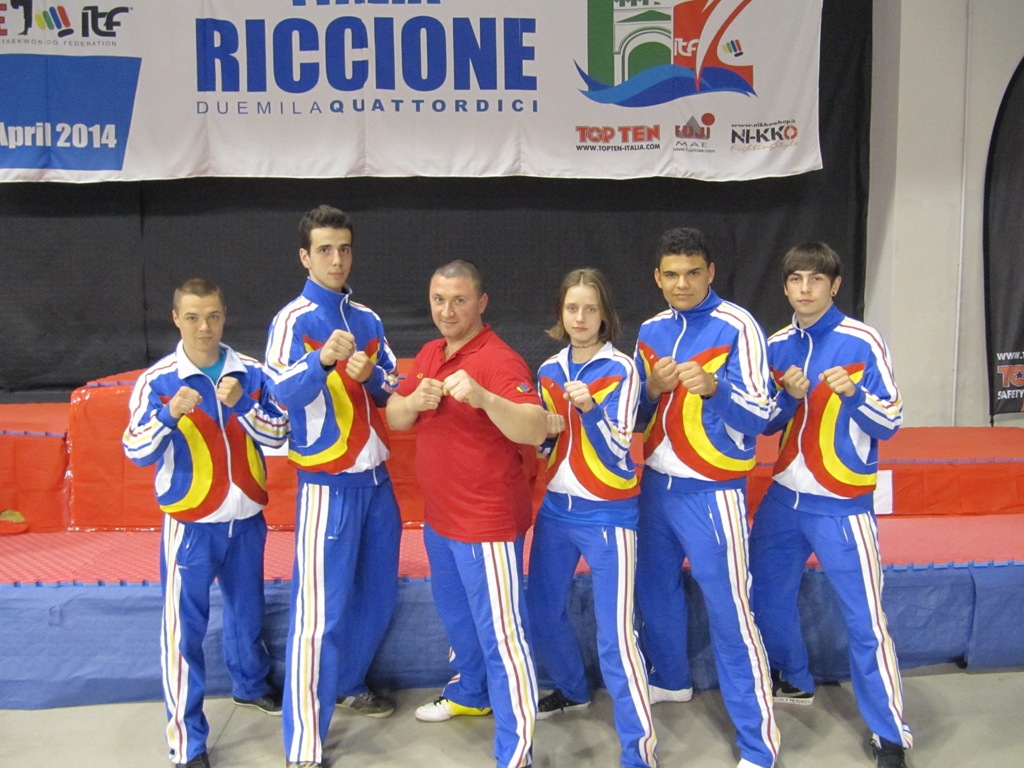 7 medalii pentru CS Știința-Dragonul Baia Mare la CE de Taekwon-do ITF