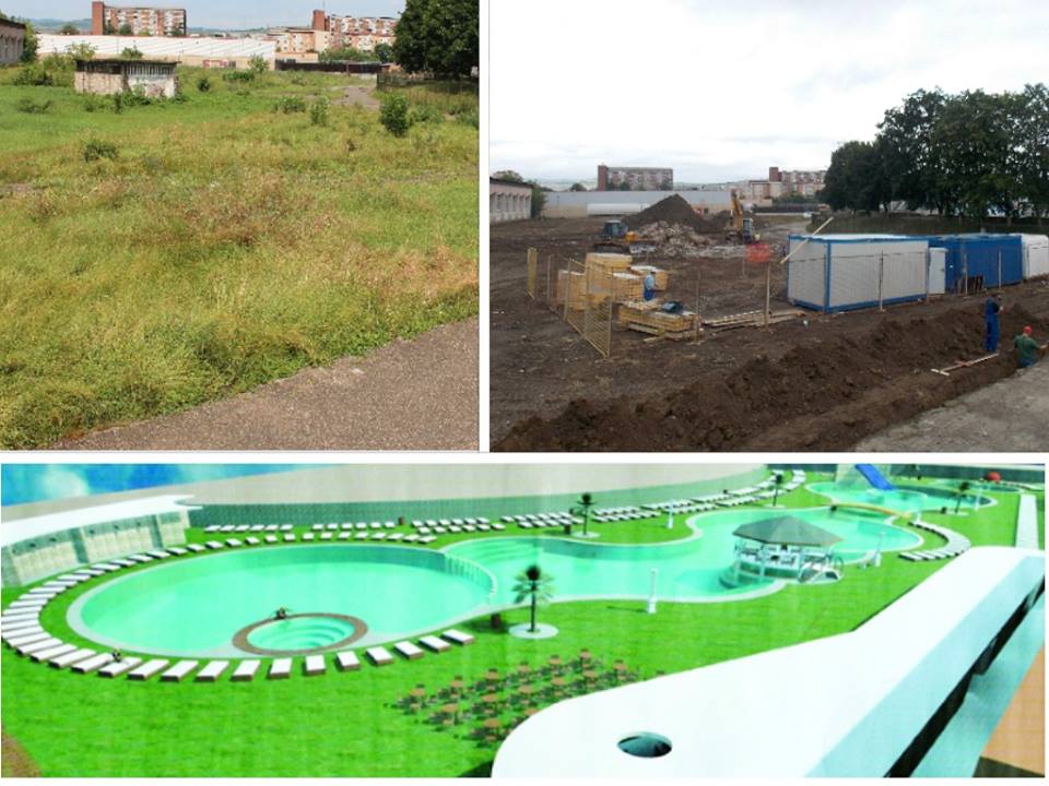 Au început lucrările la noul ștrand al municipiului Hunedoara