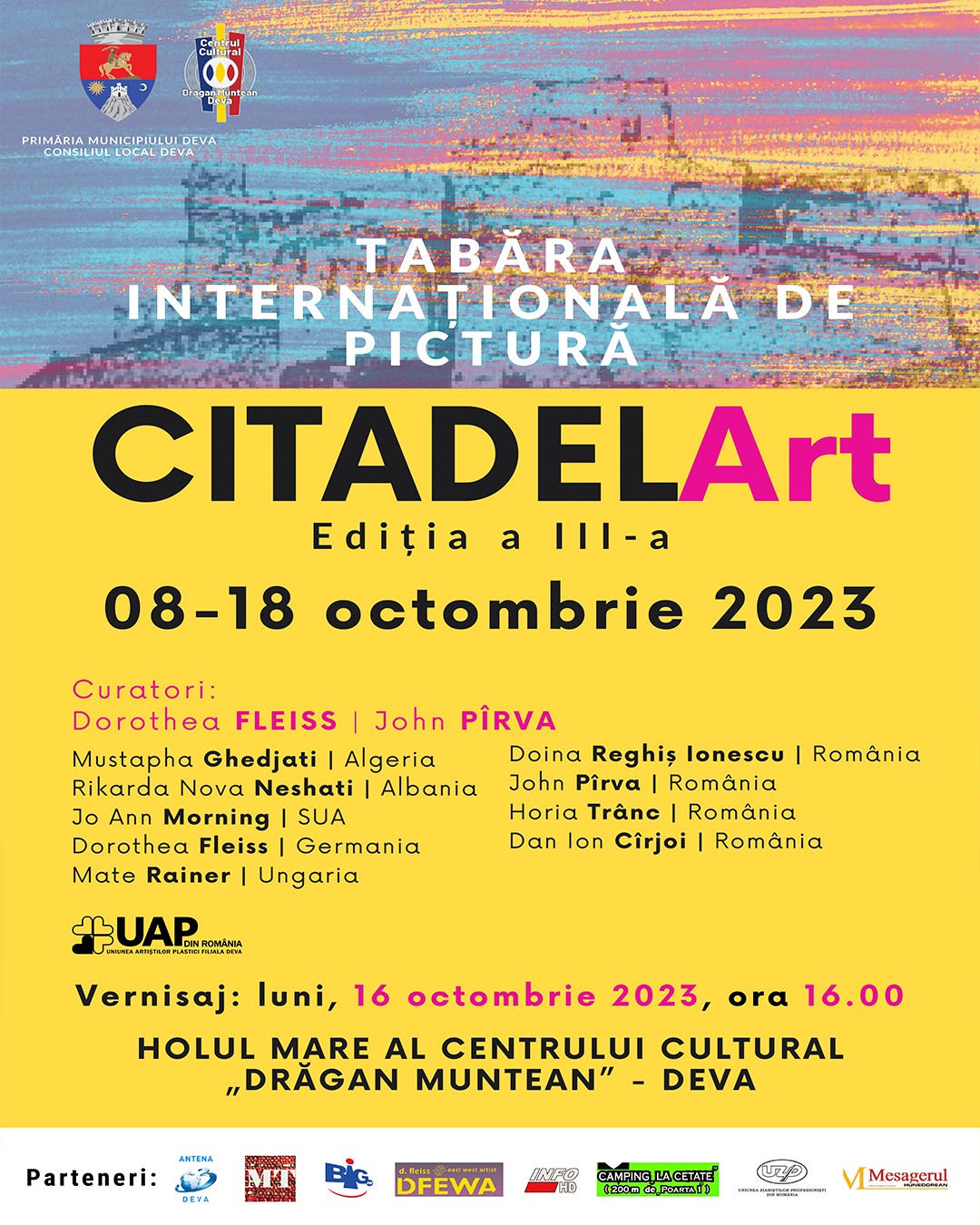 Tabără internațională de pictură la Deva