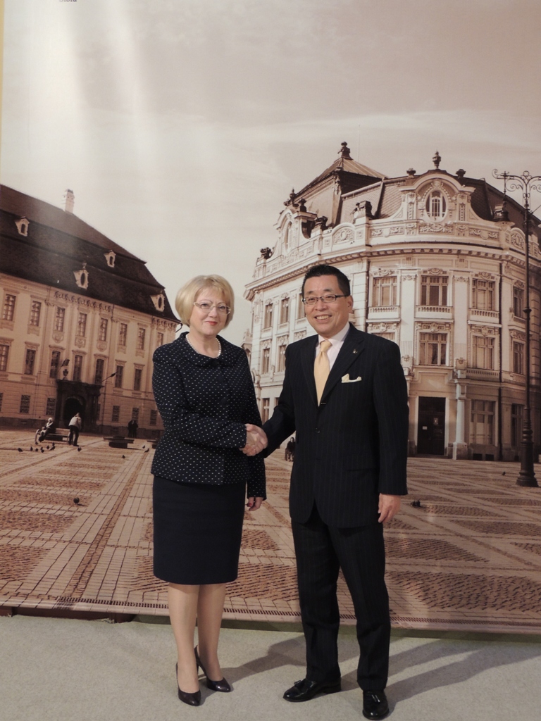 Primarul din Takayama a vizitat Sibiul