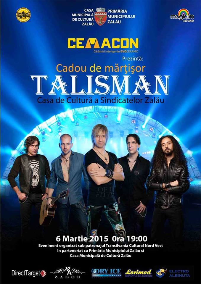 Concert Talisman în Zalău (6 martie)