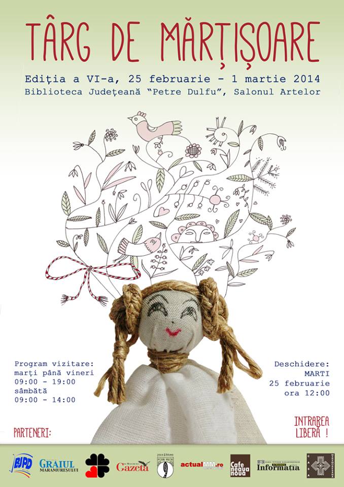 Ediția a 6-a a „Târgului de Mărțișoare”, la Biblioteca Județeană Maramureș