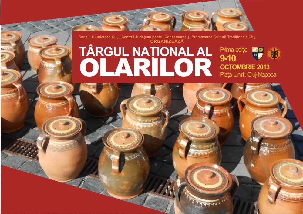 Prima ediție a Târgului Naţional al Olarilor se va desfășura în Cluj-Napoca, în perioada 9-10 octombrie
