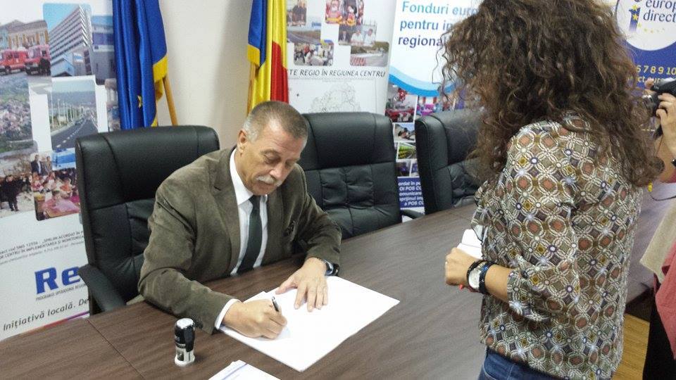 Mediaș: A fost semnat contractul pentru proiectul de Reabilitare a turnurilor și zidurilor de fortificație medieval
