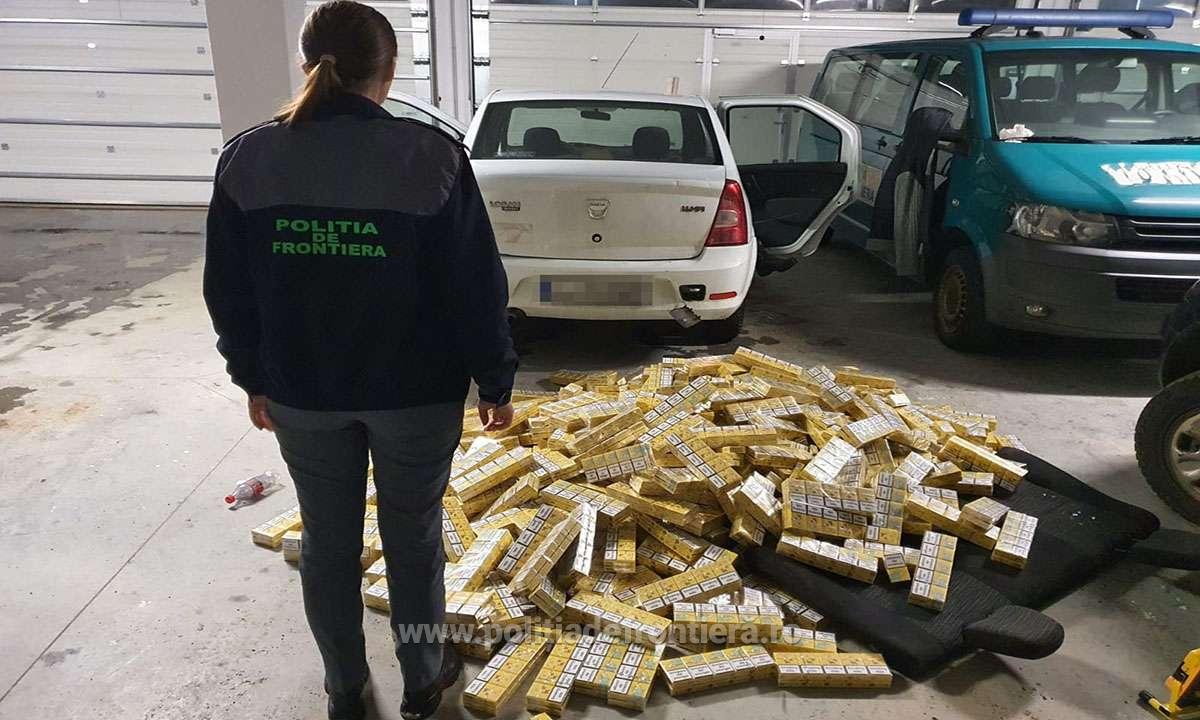 Percheziții în Maramureș într-un caz de contrabandă cu țigări