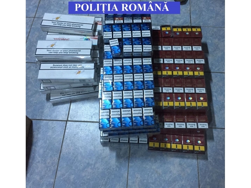 Aproape 25.000 de țigarete confiscate în județul Bistrița-Năsăud
