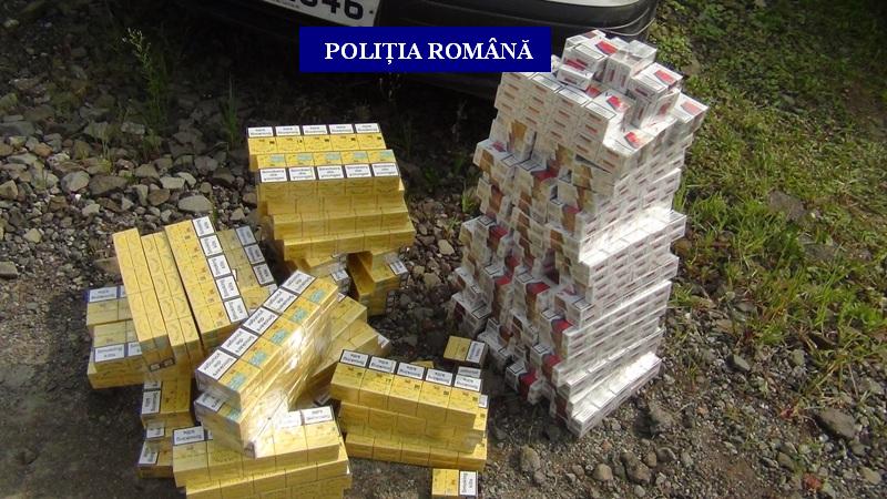 Aleșd: Peste 20.000 de ţigarete netimbrate descoperite în bagajele unui bărbat