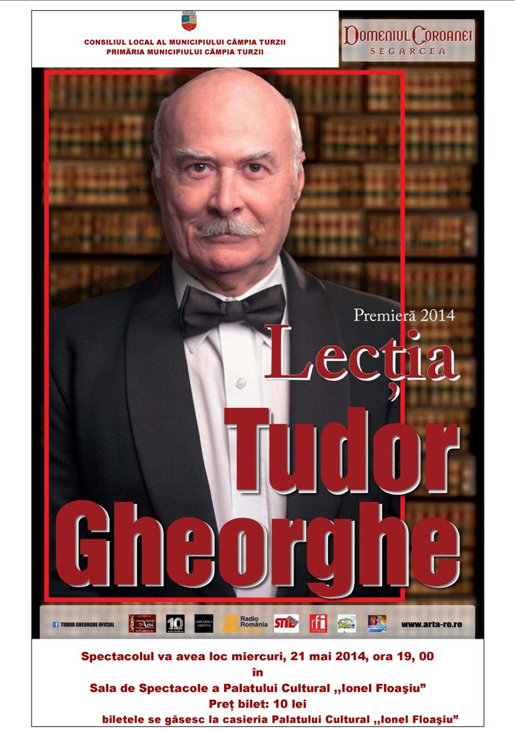 Spectacol cu Tudor Gheorghe la Câmpia Turzii
