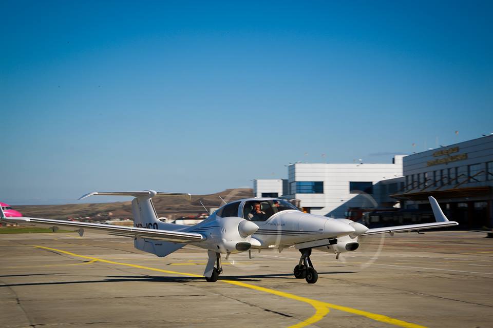 Horea Uioreanu a testat noua pistă a Aeroportului Internațional „Avram Iancu” din Cluj Napoca