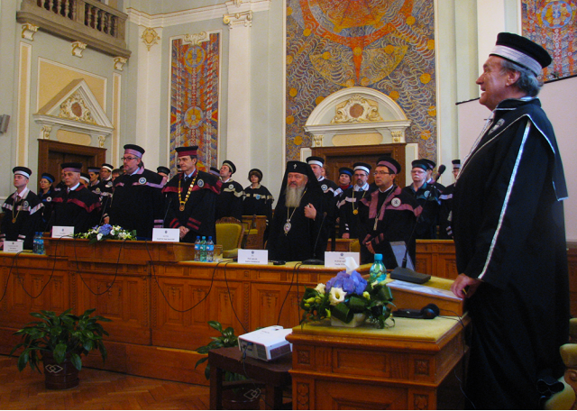 Prof. Felix Unger, Doctor Honoris Causa al Universității Babeș-Bolyai