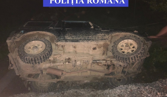 Urmărire ca-n filme. Tânăr de 20 de ani, din Coșbuc, reținut de polițiști pentru mai multe infracțiuni la regimul rutier