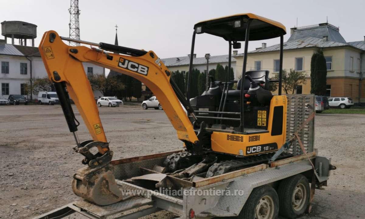 Utilaje în valoare de peste 200.000 lei furate din Italia, descoperite de polițiștii de frontieră maramureșeni