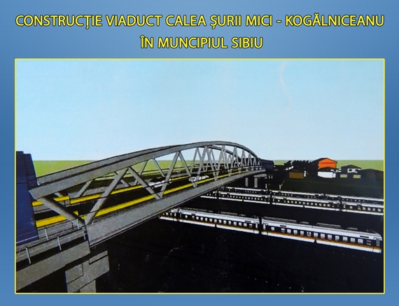 Sibiu: Contractul pentru construcţia viaductului Calea Şurii Mici – Kogălniceanu a fost semnat