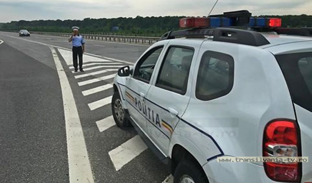Un italian gonea cu viteză excesivă pe Autostrada Soarelui