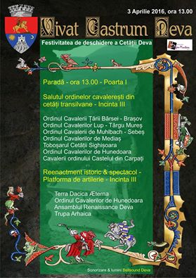 Se deschide Cetatea Devei! Vezi programul manifestărilor