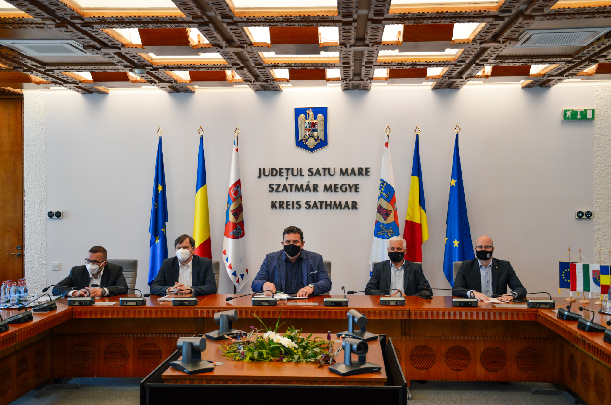 Primarul orașului Nyíregyháza, în vizită la Satu Mare