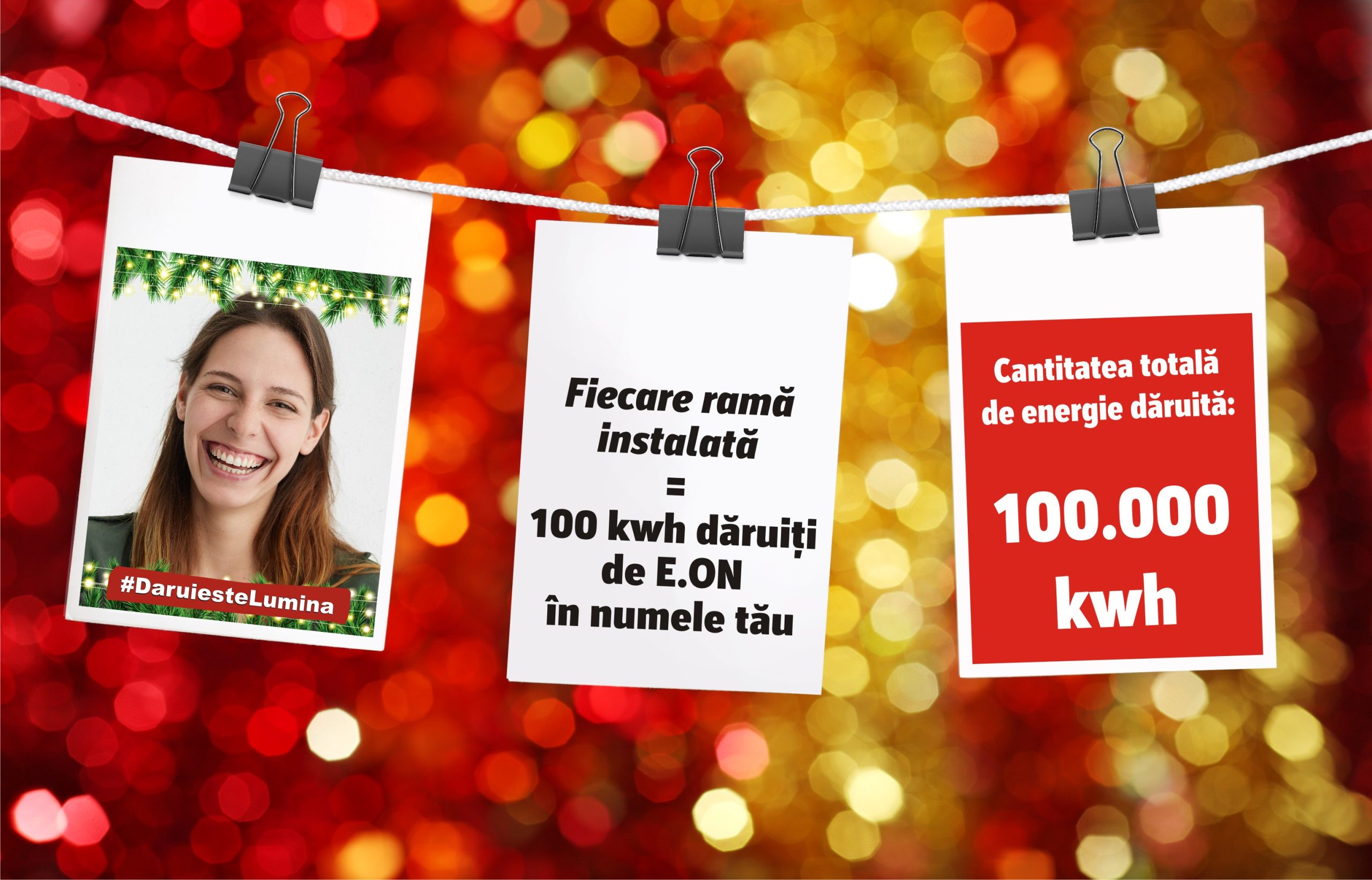 E.ON daruieste lumina cu ajutorul tău!