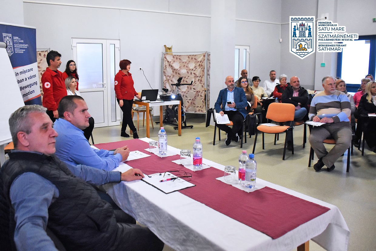 Instruire pentru voluntari în Satu Mare