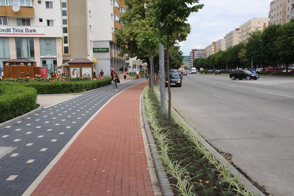 Lucrări de reabilitare și reparații în zona centrală a municipiului Zalău
