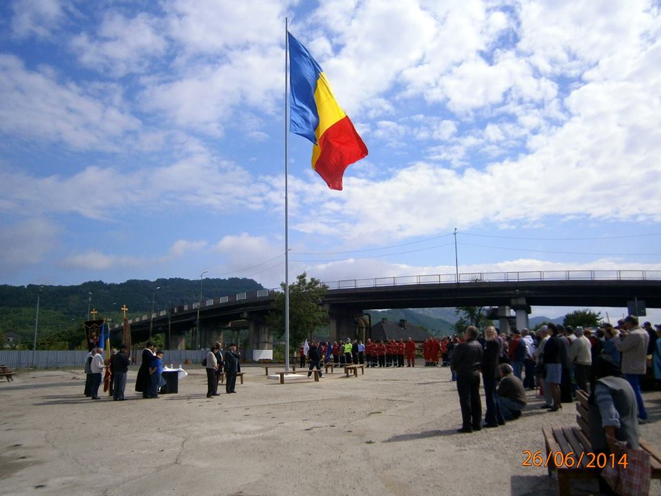 Ziua Drapelului Național, sărbătorită și la Copșa Mică